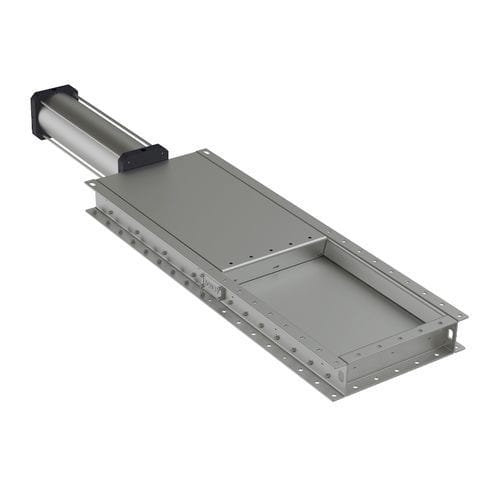 导轨式阀门 - FS140  - Jaudt Dosiertechnik Maschinenfabrik GmbH - 手动 / 气动操控式 / 电动