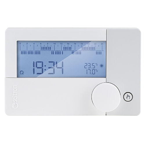 电子恒温器 - TCD02B - Seitron SpA - 可调节 / 壁挂 / 用于冷热