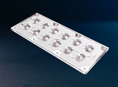 其他几何形状透镜阵列 - NACTUS 6x2 - KHATOD OPTOELECTRONIC S.r.l. - 塑料 / 用于LED