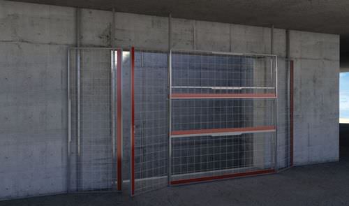 安全栅栏 - Elevator Shaft Working Cage - ES - Integrity Worldwide Inc.