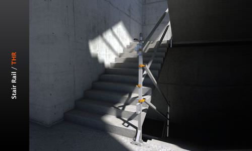 钢护栏 - Telescopic Stair Rail - THR - Integrity Worldwide Inc. - 镀锌