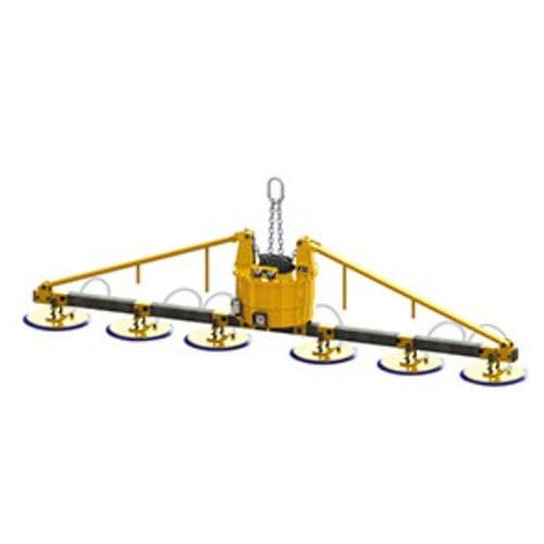 单梁真空提升机 - U400-6 - VACU-LIFT Transportsysteme GmbH - 用于钢板 / 卧式 / 自动