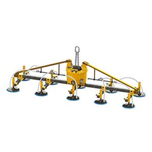 单梁真空提升机 - U400-10Q - VACU-LIFT Transportsysteme GmbH - 用于钢板 / 卧式 / 可调节