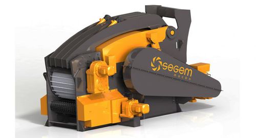 单轴破碎机 - 15 - 85 t/h | L series - SEGEM - 用于木材