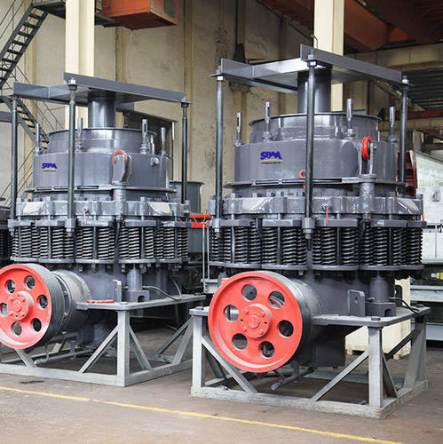 弹簧圆锥破碎机 - CS series - Shibang Industry & Technology Group Co., Ltd. - 固定式 / 矿物材料 / 细粒