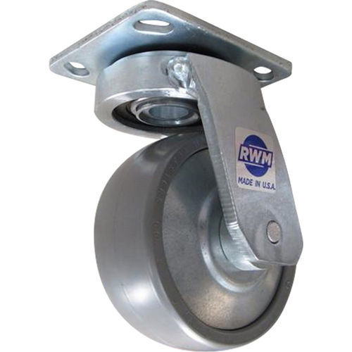回转脚轮 - RK 48 - RWM Casters - 平台车 / 聚丙烯 / 镀锌钢