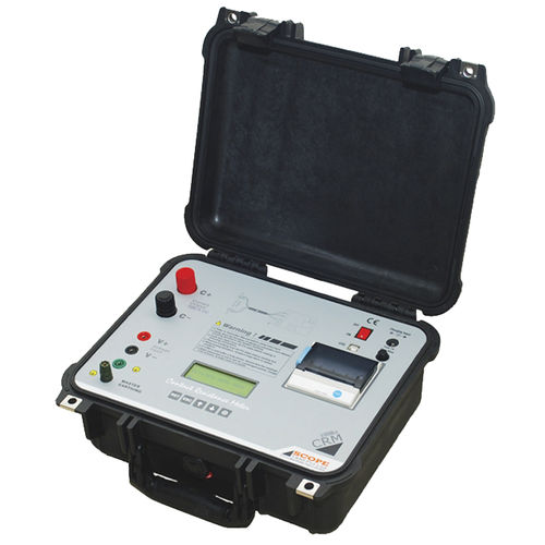 数字微欧姆表 - CRM 100B+ - SCOPE T&M Pvt. Ltd. - 便携式 / 低电阻型 / 4 线式
