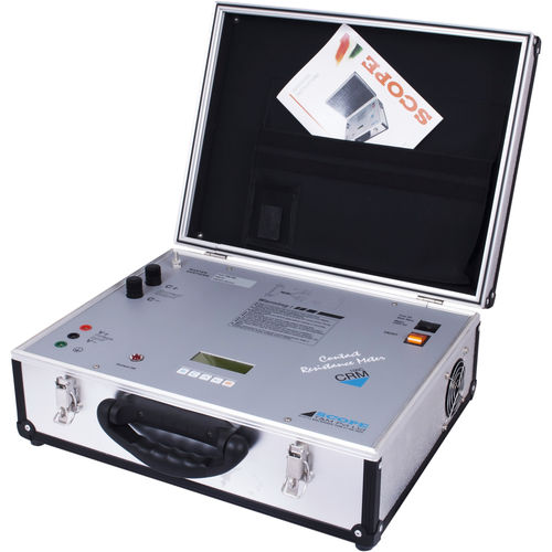 数字微欧姆表 - CRM 100C  - SCOPE T&M Pvt. Ltd. - 便携式 / 低电阻型 / 耐用型