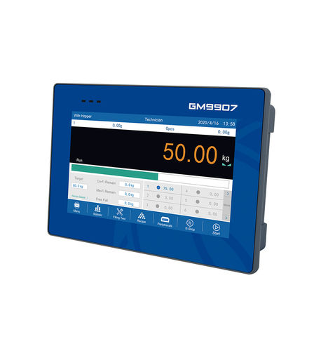 多通型称重控制器 - GM9907 - General Measure Technology Co., Ltd - ModBUS RTU / IP65 / 触摸屏