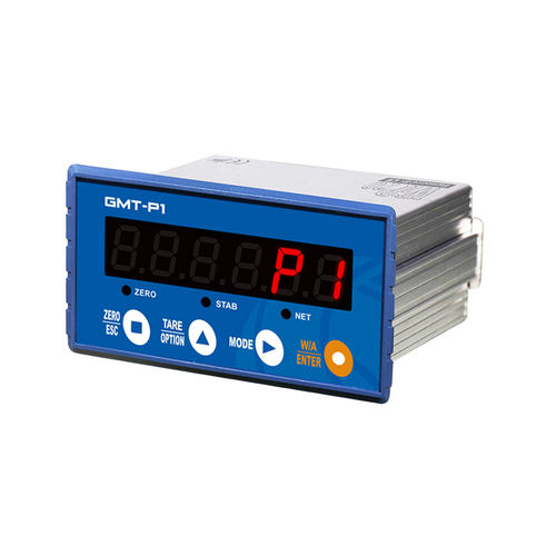 面板式称重指示变送器 - GMT-P1 - General Measure Technology Co., Ltd - 模拟 / RS-485 / RS-232