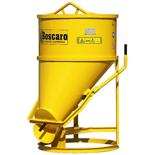 锥形混凝土料斗 - BF series - Boscaro s.r.l. - 底部开口