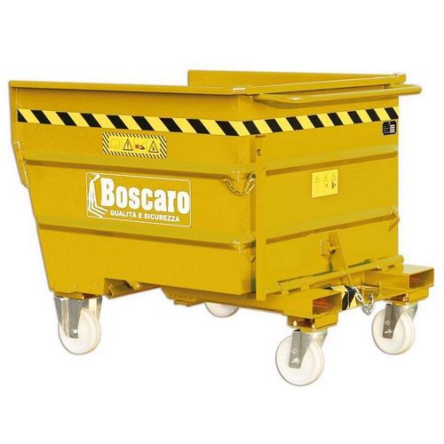 推车倾卸箱 - BB series - Boscaro s.r.l. - 带轮