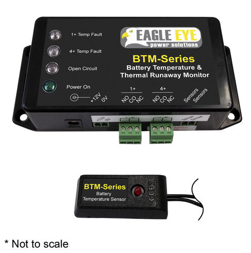 热超速运行电池控制器 - BTM series - Eagle Eye Power Solutions - 温度传感器