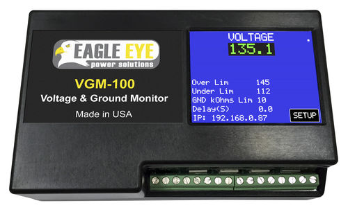 电压电池控制器 - VGM series - Eagle Eye Power Solutions - 接地故障