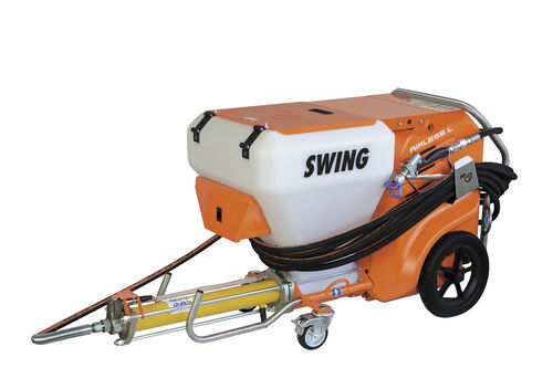 无气喷涂机 - SWING L series - Knauf PFT GmbH & Co. KG - 移动式 / 油漆 / 电动