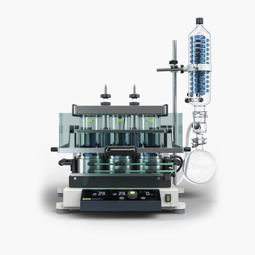 分批反应器 - Syncore­Plus Polyvap R series - BÜCHI Labortechnik AG - 实验室 / 并行合成法 / 台式