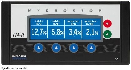 混凝土水分检测仪 - H4-II Sonde MO2 - Hydrostop - 微波 / 数字显示 / 面板型