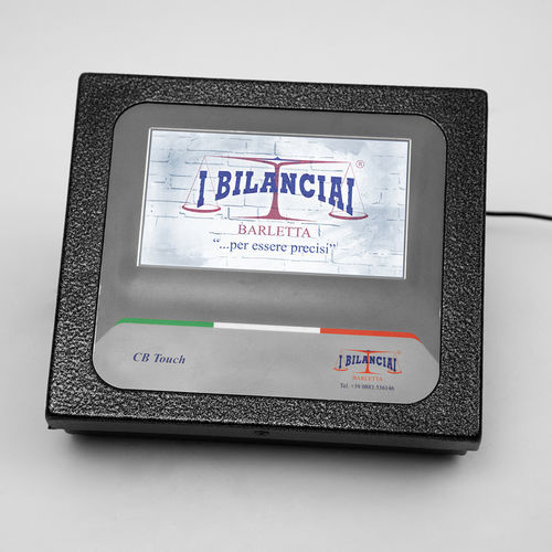 数码称重仪表 - CBTouch  - I Bilanciai Srl - 带触摸屏 / 表盘 / 台式