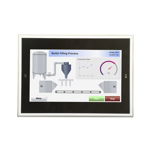 联网工业面板PC / HTML5 - WP6070CN-M Plus - Renu Electronics GmbH - TFT LCD / 电容触摸屏式 / 7"