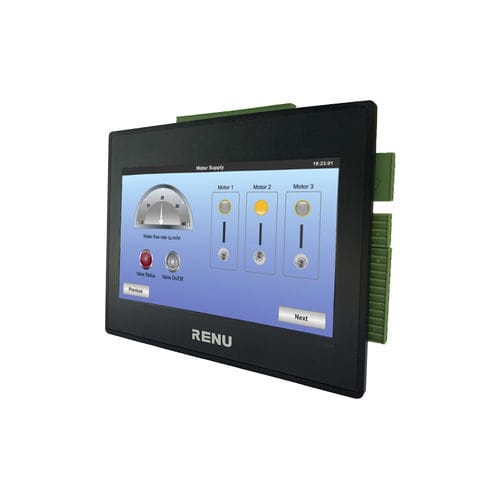 I/O接口HMI - FP2070TN-LE2016RP-A0402U - Renu Electronics GmbH - 电阻式触摸屏 / 面板式 / 800 x 480