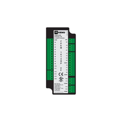 数字I/O模块 - FPEM-1614RP-V2  - Renu Electronics GmbH - RS-485 / 16数字输入 / 14数字输出