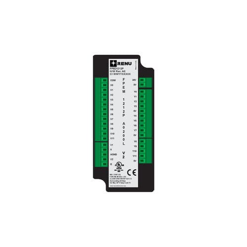 数字I/O模块 - FPEM-1212P-A0200L-V2 - Renu Electronics GmbH - RS-485 / 2路模拟输入 / 12路数字输入