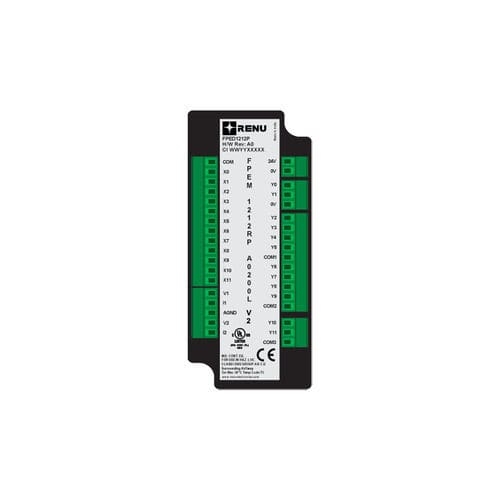 数字I/O模块 - FPEM-1212RP-A0200L-V2 - Renu Electronics GmbH - RS-485 / 2路模拟输入 / 10输出继电器