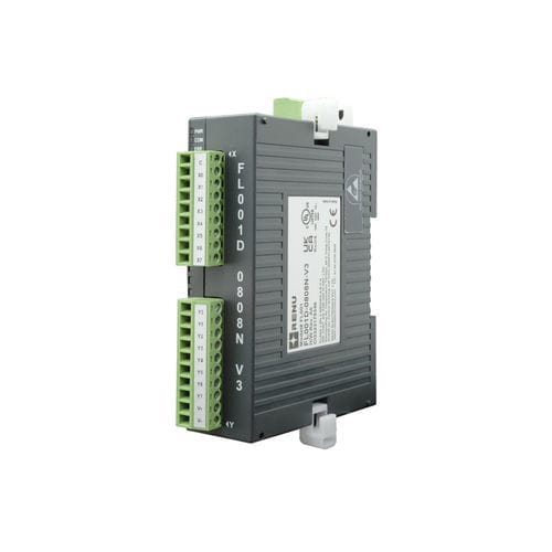 8路数字输入I/O模块 - FL001D-0808N-V3 - Renu Electronics GmbH - 数字 / ModBUS RTU / RS485