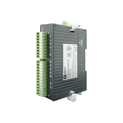 8路数字输入I/O模块 - FL001D-0808R-V3 - Renu Electronics GmbH - 数字 / ModBUS RTU / RS485