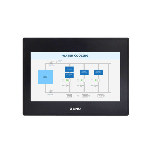 电阻式触摸屏HMI - FP2070T-E - Renu Electronics GmbH - 面板式 / 800 x 480 / RISC