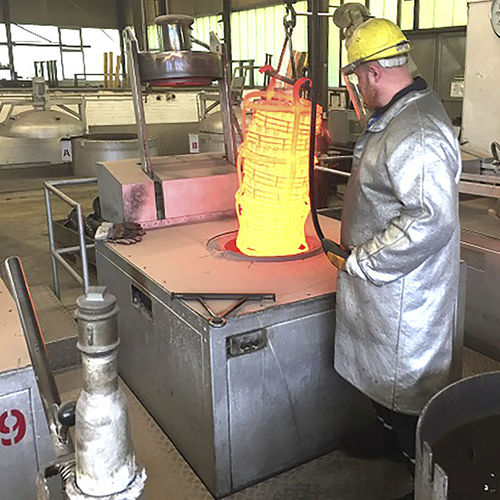 热处理流化槽 - up to 1050 °C - SCHWING Technologies GmbH - 碳化 / 氮化 / 穿透淬火