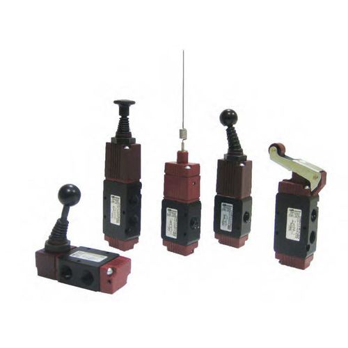 线轴气动分配器 - 127 VMR series - Aircomp by Stampotecnica - 手动 / 2位3通型 / 2位5通