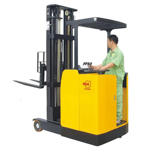 电动前移式叉车 - CQD15L - NINGBO RUYI JOINT STOCK CO., LTD - 坐骑式 / 窄巷道 / 用于仓库
