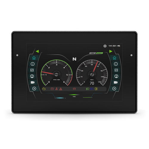 电容触摸屏式HMI - OPUS B4e - Topcon Electronics GmbH & Co. KG - 面板式 / 便携式 / 800 x 480
