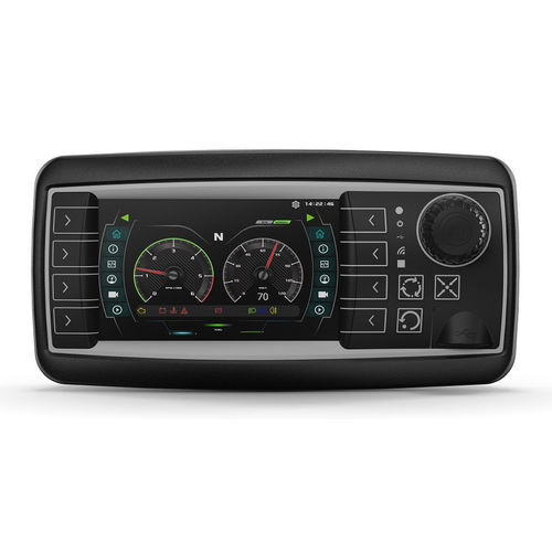 电阻式触摸屏用户界面 - OPUS A3s  - Topcon Electronics GmbH & Co. KG - 带键盘 / 面板式 / 480 x 272