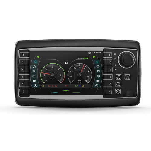 PCT触摸屏用户界面 - OPUS A6s  	 - Topcon Electronics GmbH & Co. KG - 带键盘 / 面板式 / 800 x 480