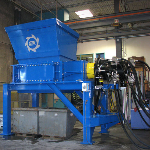 初级撕碎机 - Dual-Shear® M160 series - SSI Shredding Systems, Inc. - 两轴 / 用于木材 / 废料