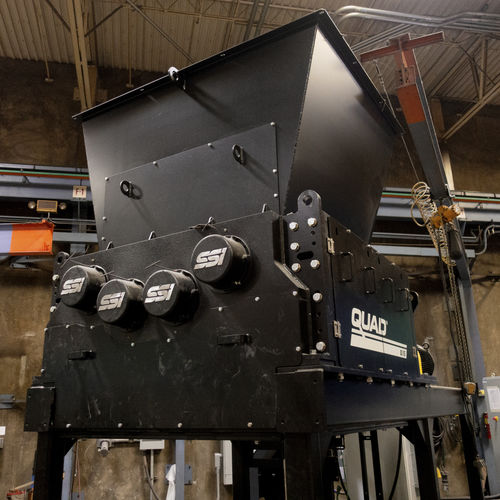 四轴破碎机 - Quad® Q115 series - SSI Shredding Systems, Inc. - 用于工业废料 / 大扭矩 / 旋转剪床