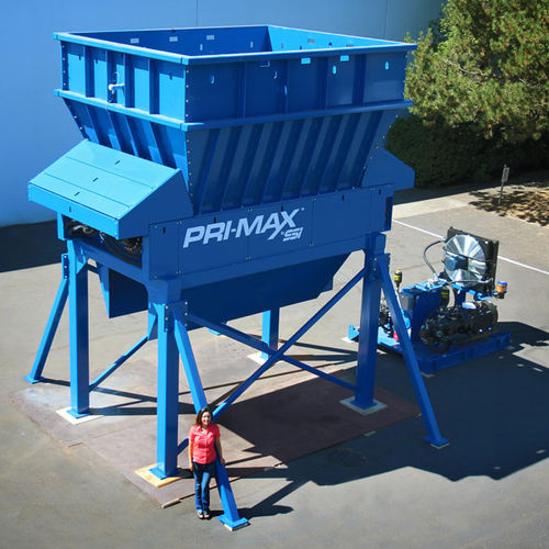 初级撕碎机 - PRI-MAX® PR6600 - SSI Shredding Systems, Inc. - 两轴 / 散装固体废弃物 / 大扭矩