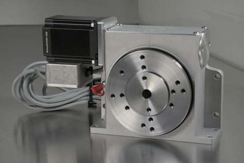 电机驱动回转工作台 - RounDINO 120 - CNC-STEP GmbH & Co. KG - 卧式 / 立式 / 用于铣削