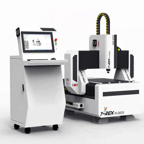3轴数控铣床 - T-Rex N-0609 - CNC-STEP GmbH & Co. KG - 立式 / 用于木材 / 龙门式