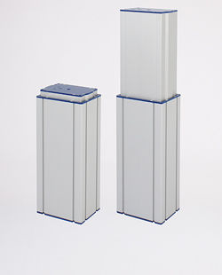 工业电动升降柱 - MAC1 series - Movetec A/S - 2层 / 重载荷 / 低噪