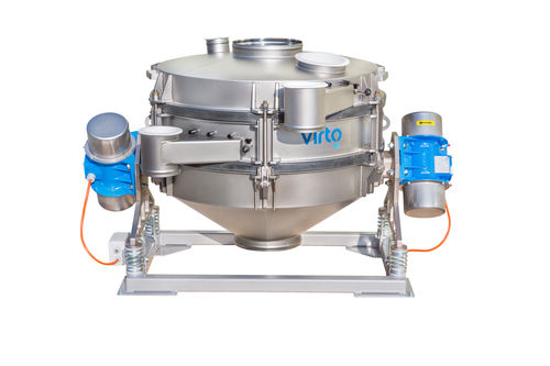 食品工业筛选机 - CD 095.2 - CD 120.2 - Virto Group - 圆形振动 / 振动 / 用于粉末