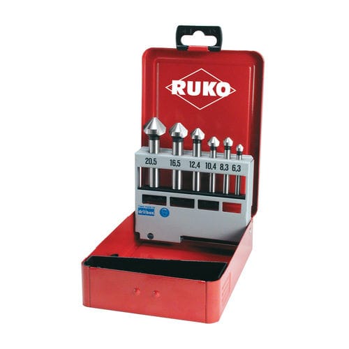 实心扩孔钻 - 10215 series - RUKO GmbH Präzisionswerkzeuge - 角形 / 去毛刺 / HSS