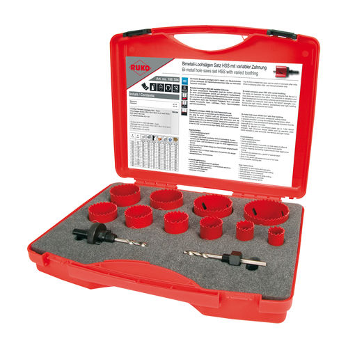 塑料孔锯 - 1063 series - RUKO GmbH Präzisionswerkzeuge - 用于铝 / 用于钢材 / 双金属