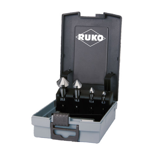 实心扩孔钻 - 10215 series - RUKO GmbH Präzisionswerkzeuge - 去毛刺 / HSS / CBN