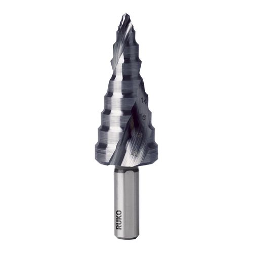 分级钻头 - FLOWSTEP® 10165 series - RUKO GmbH Präzisionswerkzeuge - 实心 / 用于塑料 / 用于生铁