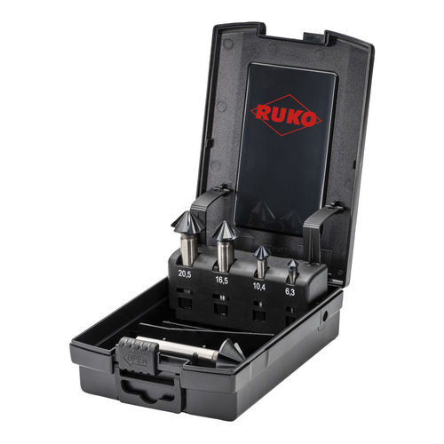 套装扩孔钻 - ULTIMATECUT 4S RUnaTEC 102891EPRO - RUKO GmbH Präzisionswerkzeuge - 实心 / 去毛刺 / 磨斜棱