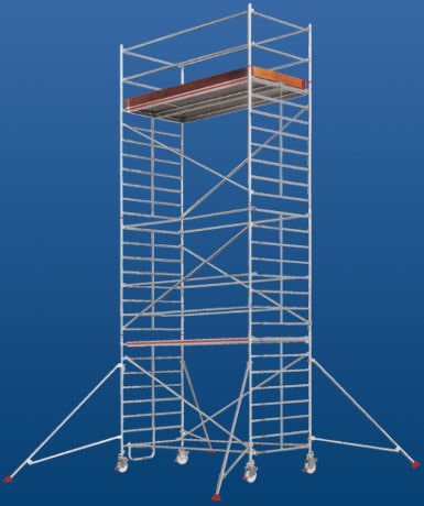 移动式脚手架塔 - 6373 series - European Special Ladders, S.A. (ESLA) - 外墙 / 模块化