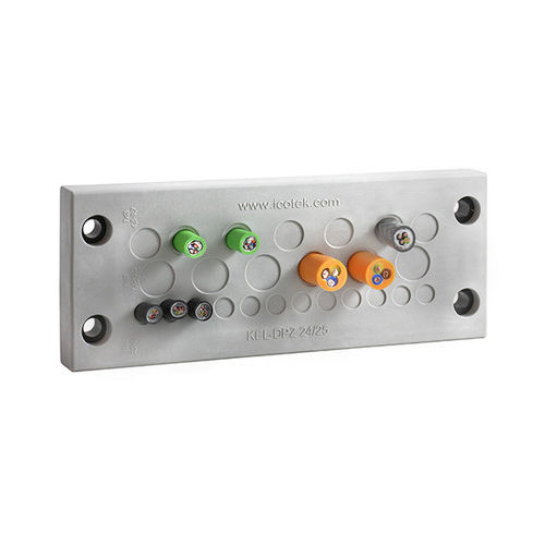 IP66电缆引入板 - KEL-DPZ series - icotek GmbH & Co. KG - IP65 / 用于电柜 / 卫生应用